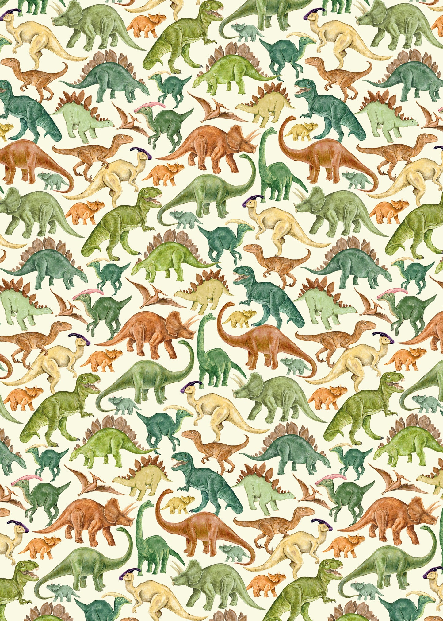 Dinosaur Gift Wrap
