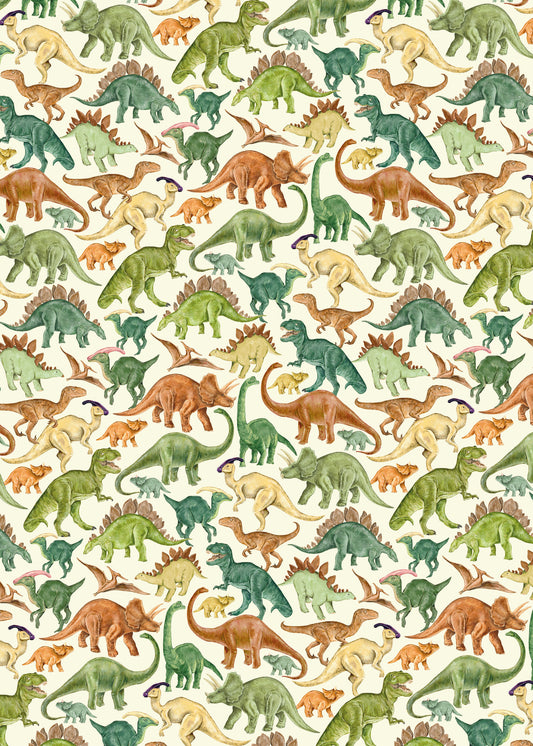 Dinosaur Gift Wrap