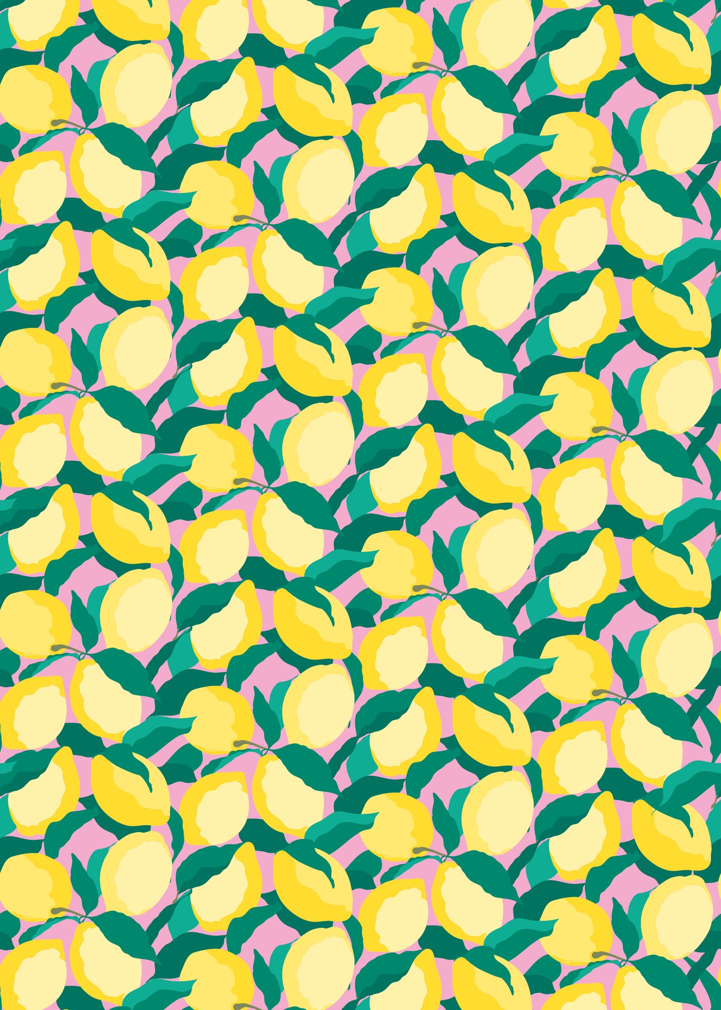 Lemons Flat Wrap