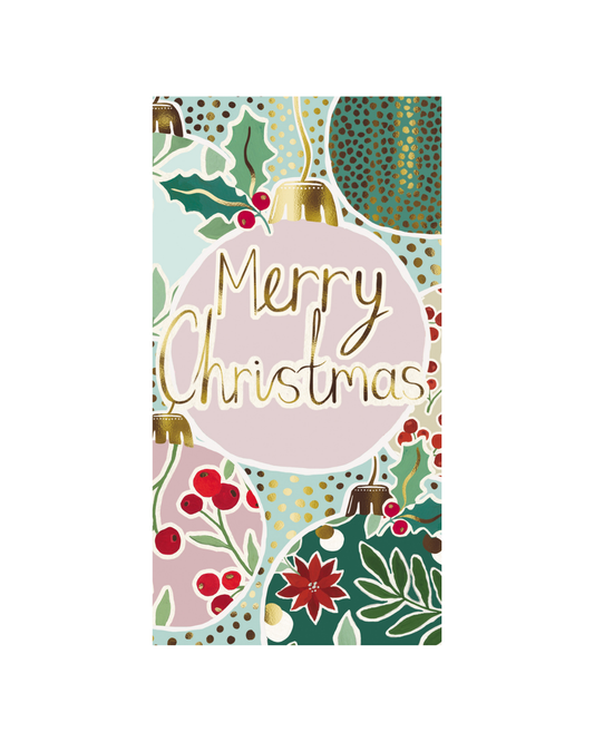 Christmas Baubles Money Wallet