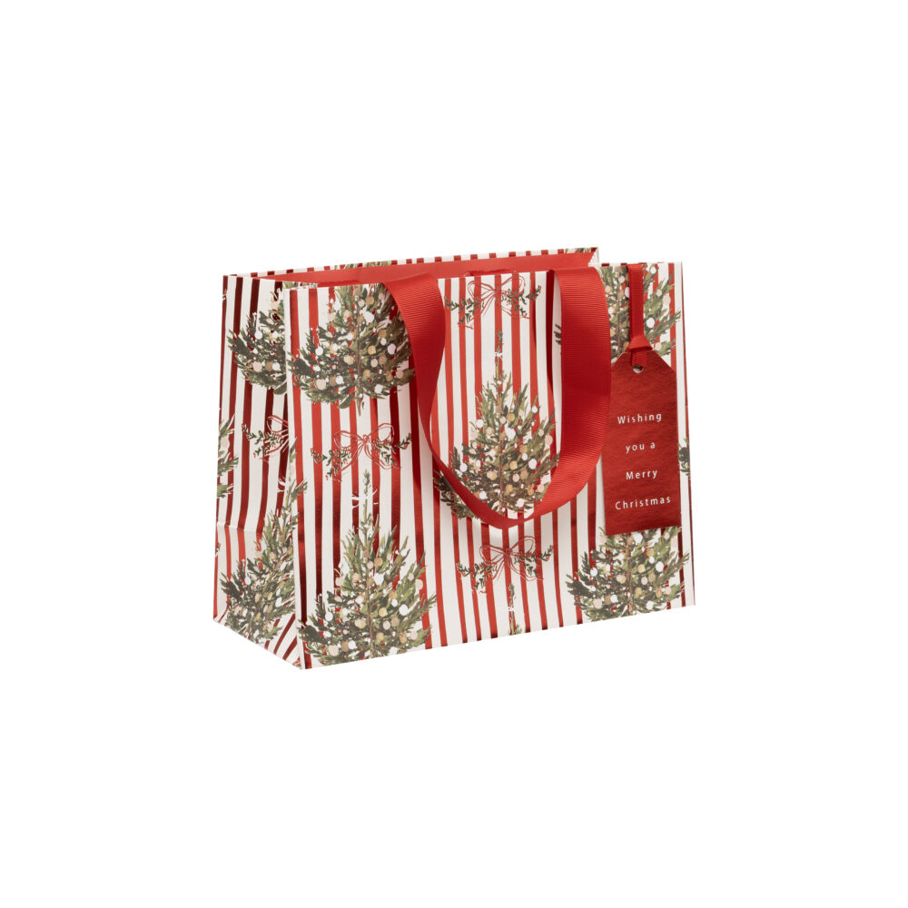 BAG MEDIUM LANDSCAPE STRIPED SPRUCE