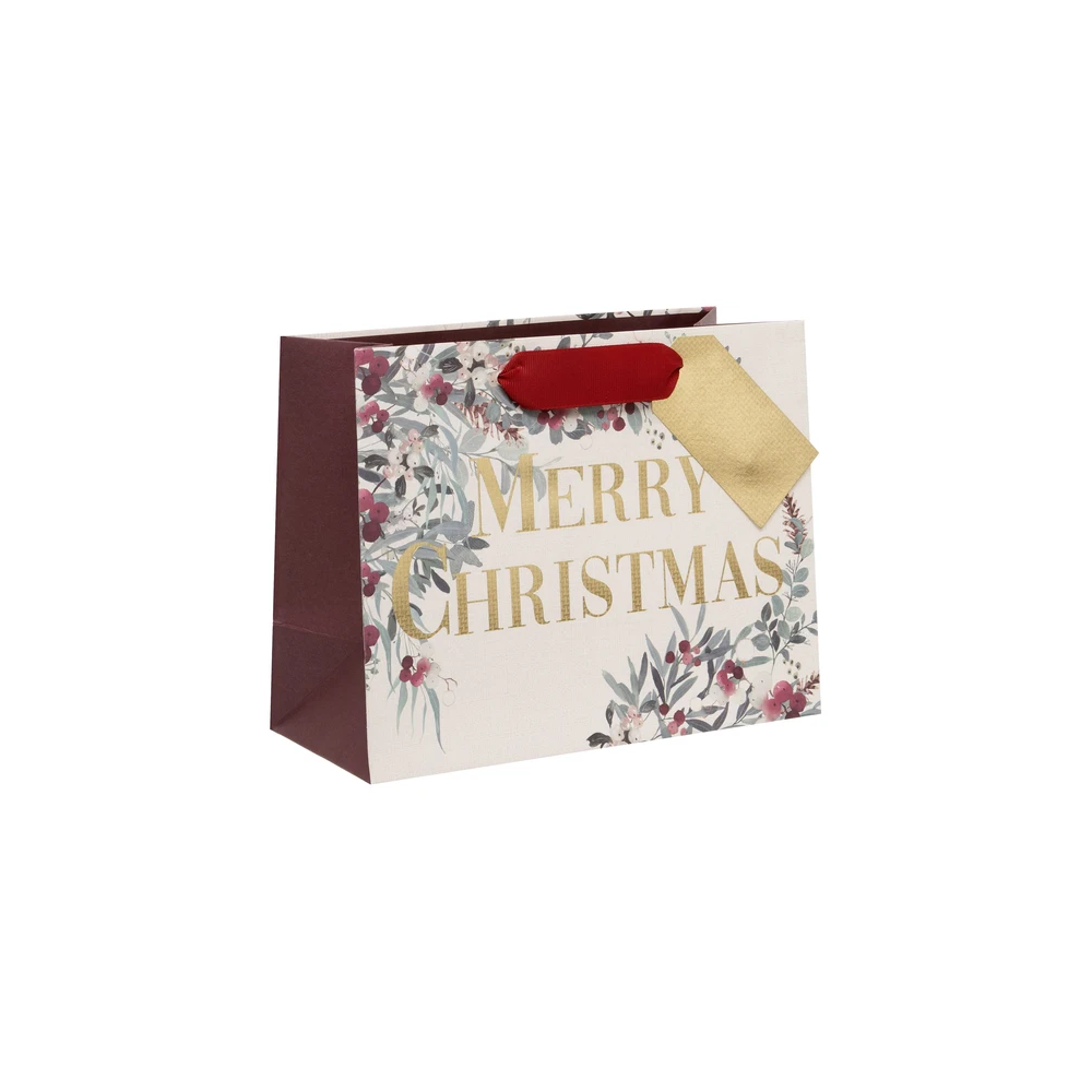 BAG MEDIUM LANDSCAPE GARLAND GREETINGS