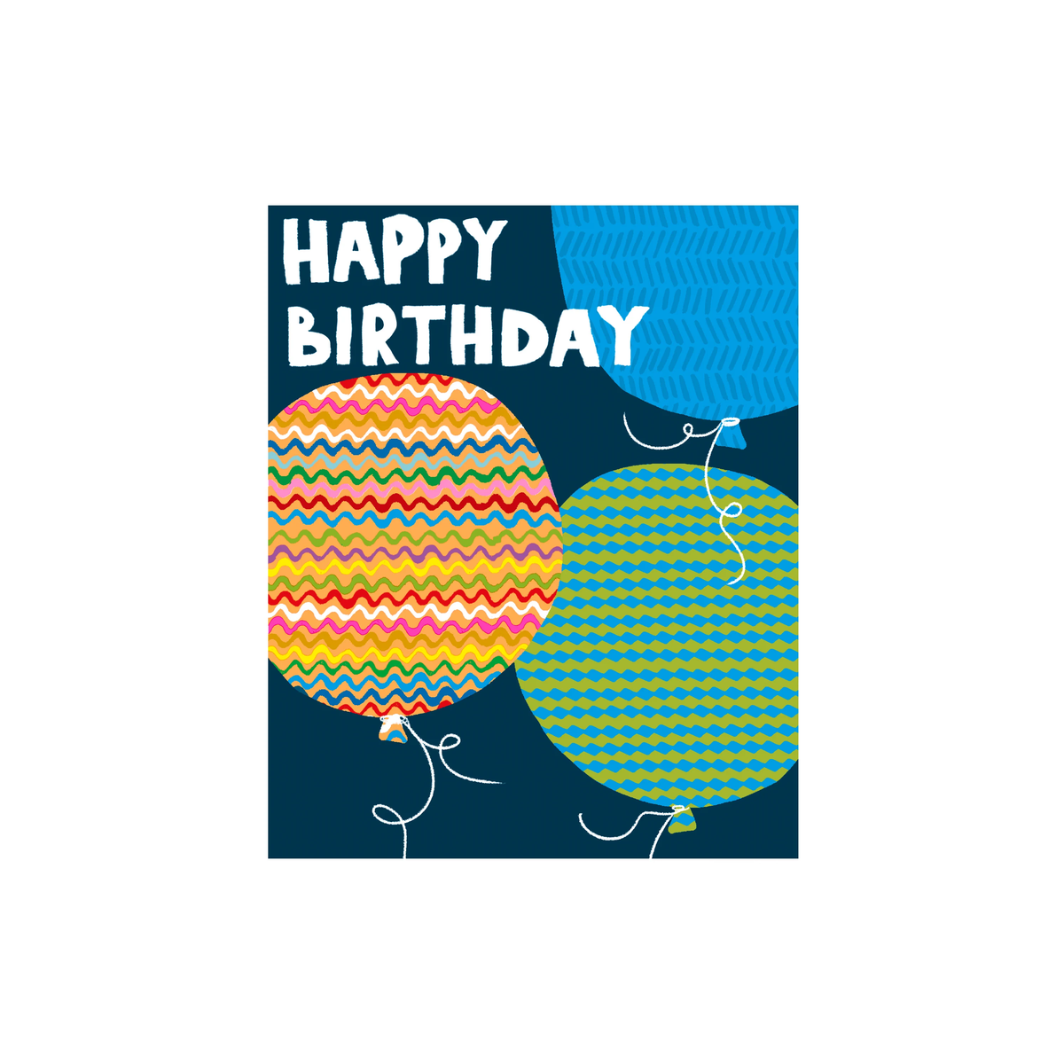 Birthday Balloon Trio