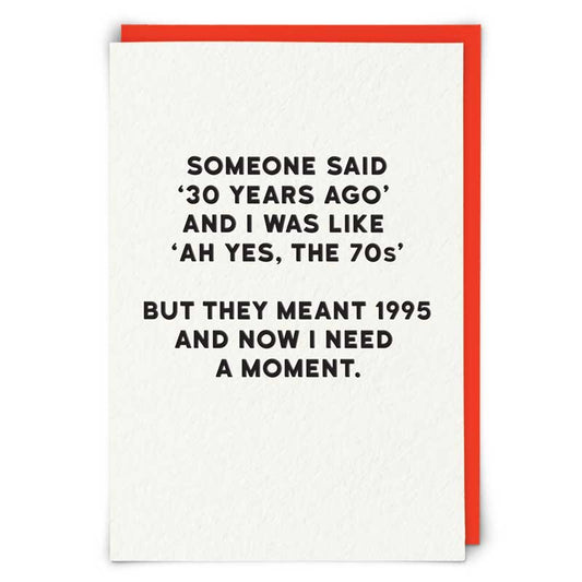 Single Greeting Card Moment