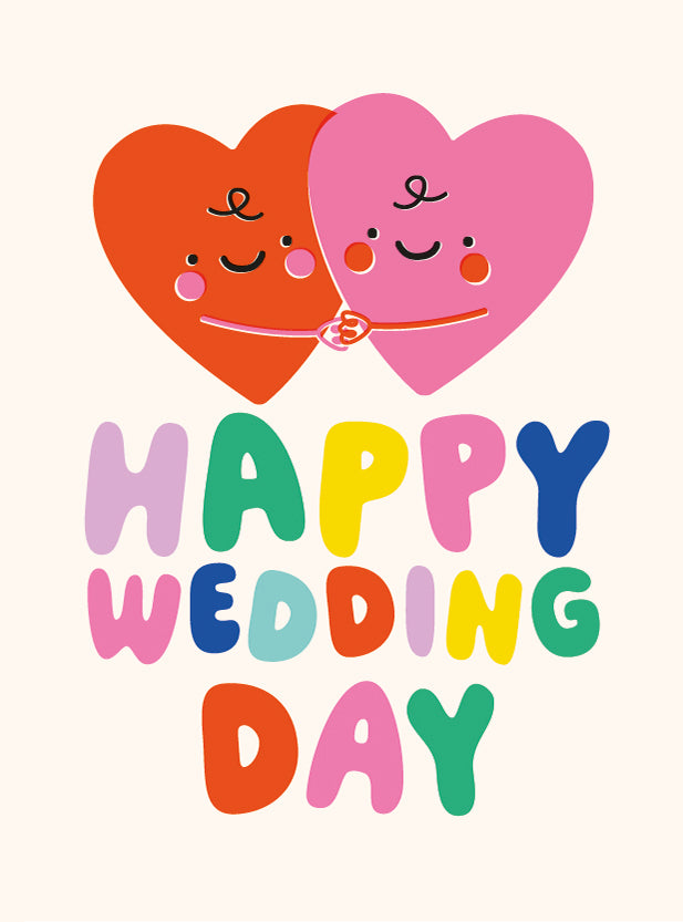 Happy Things Happy Wedding Day Card