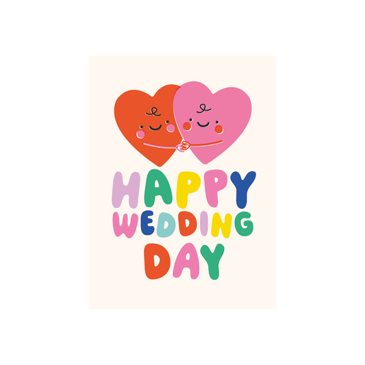 Happy Things Happy Wedding Day Card
