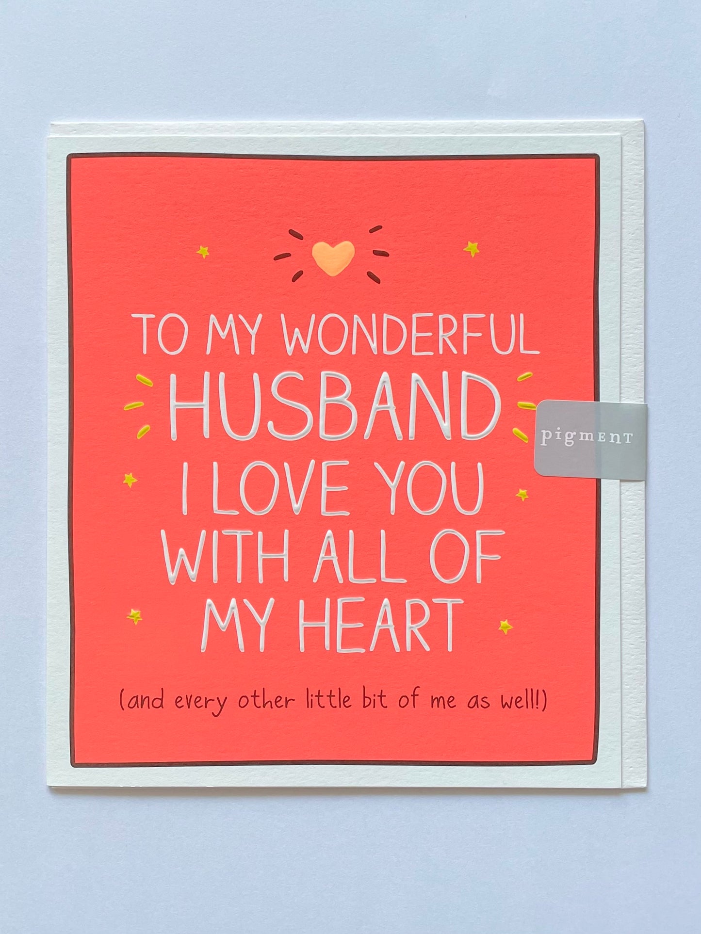 Wonderful Husband Happy Jackson Valentines Card