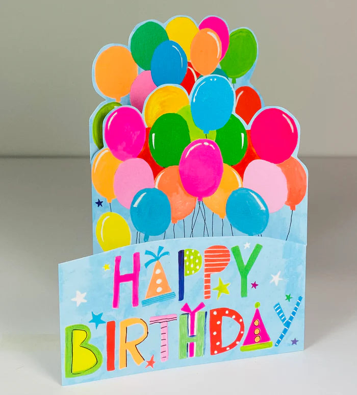 Card Birthday Balloons