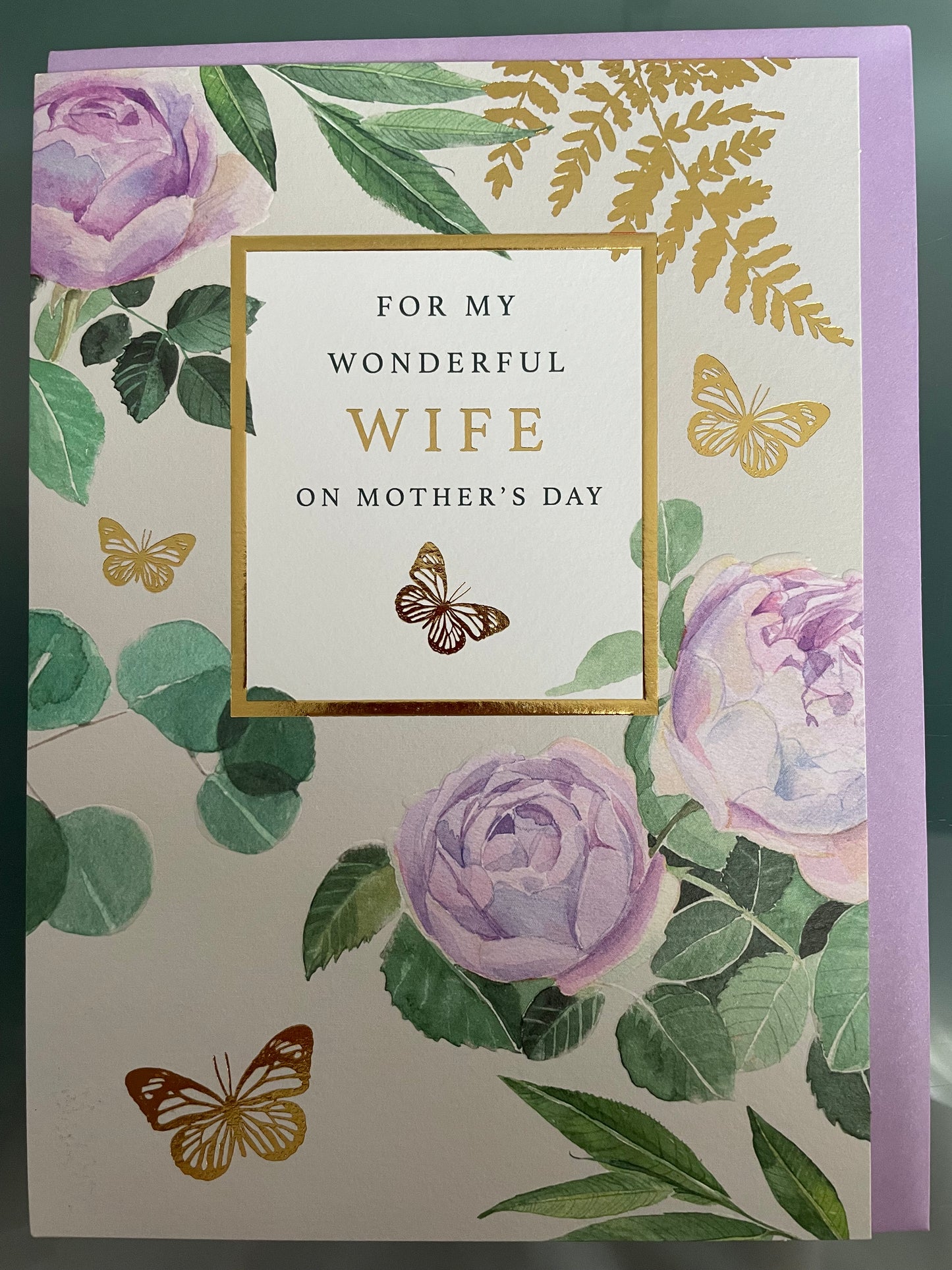 Wonderful Wife on Mothers Day