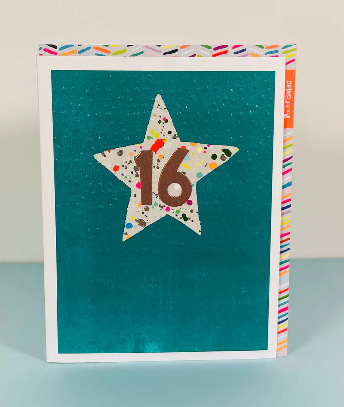 Card Birthday Age 16