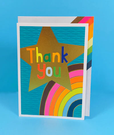 Card Thank You Star