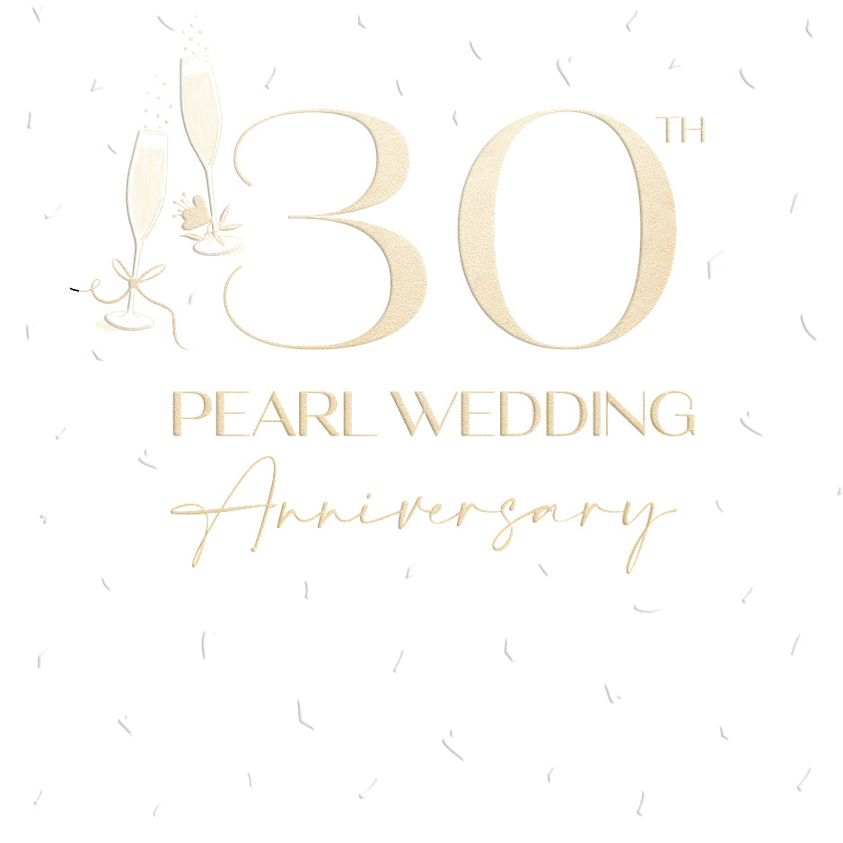 Pearl Wedding 30th Cheers