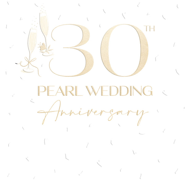Pearl Wedding 30th Cheers