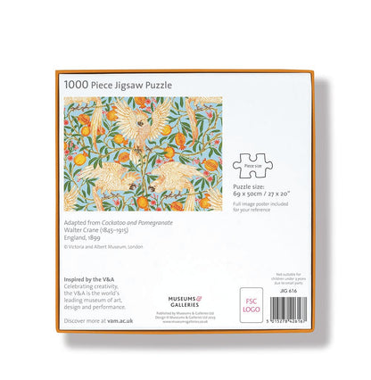 Cockatoo & Pomegranate Jigsaw Puzzle