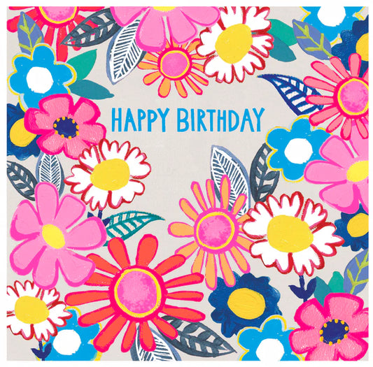 Card Birthday Daisy