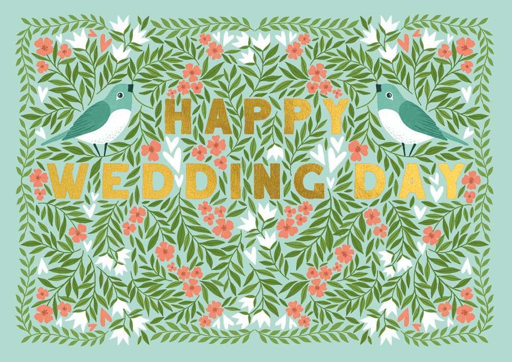 Little Wonders Happy Wedding Day Greeting Card