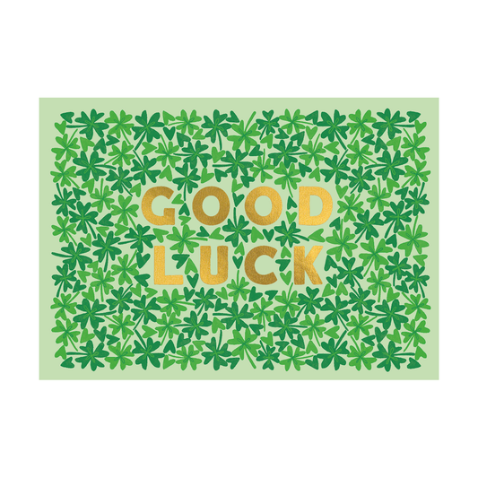 Good Luck Green Clovers
