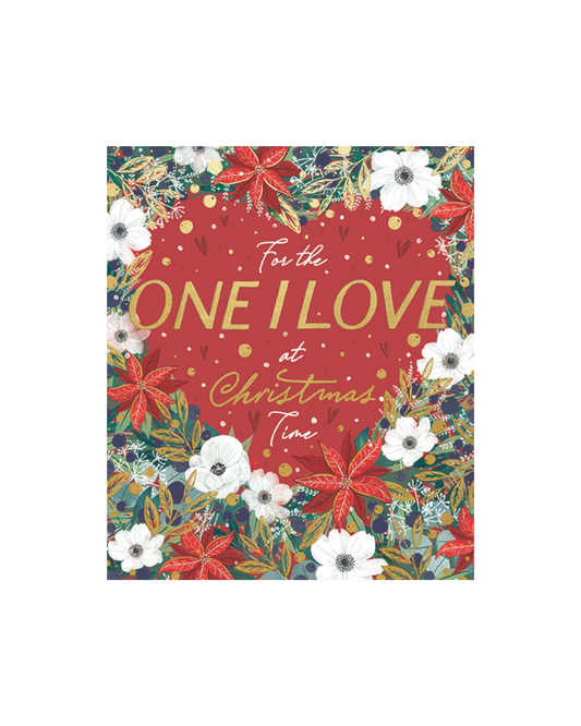 Card Festive Foliage One I Love