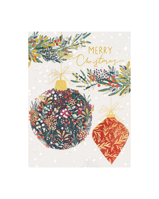 Hanging Bauble Mini Boxed Cards