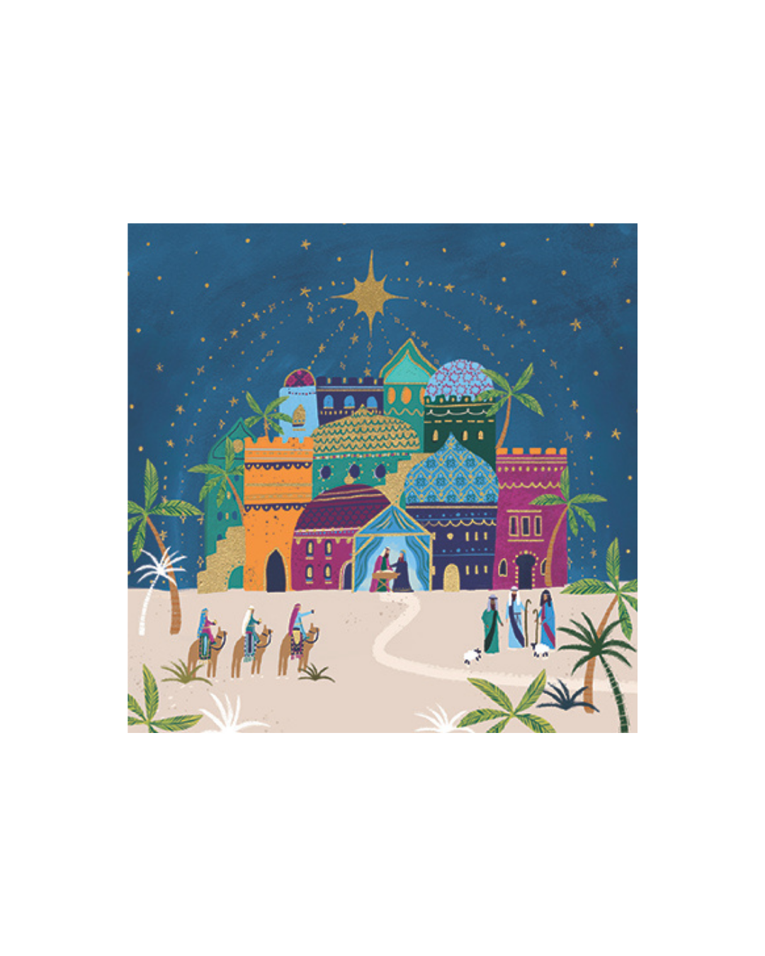 Colourful Bethlehem Charity Card Pack