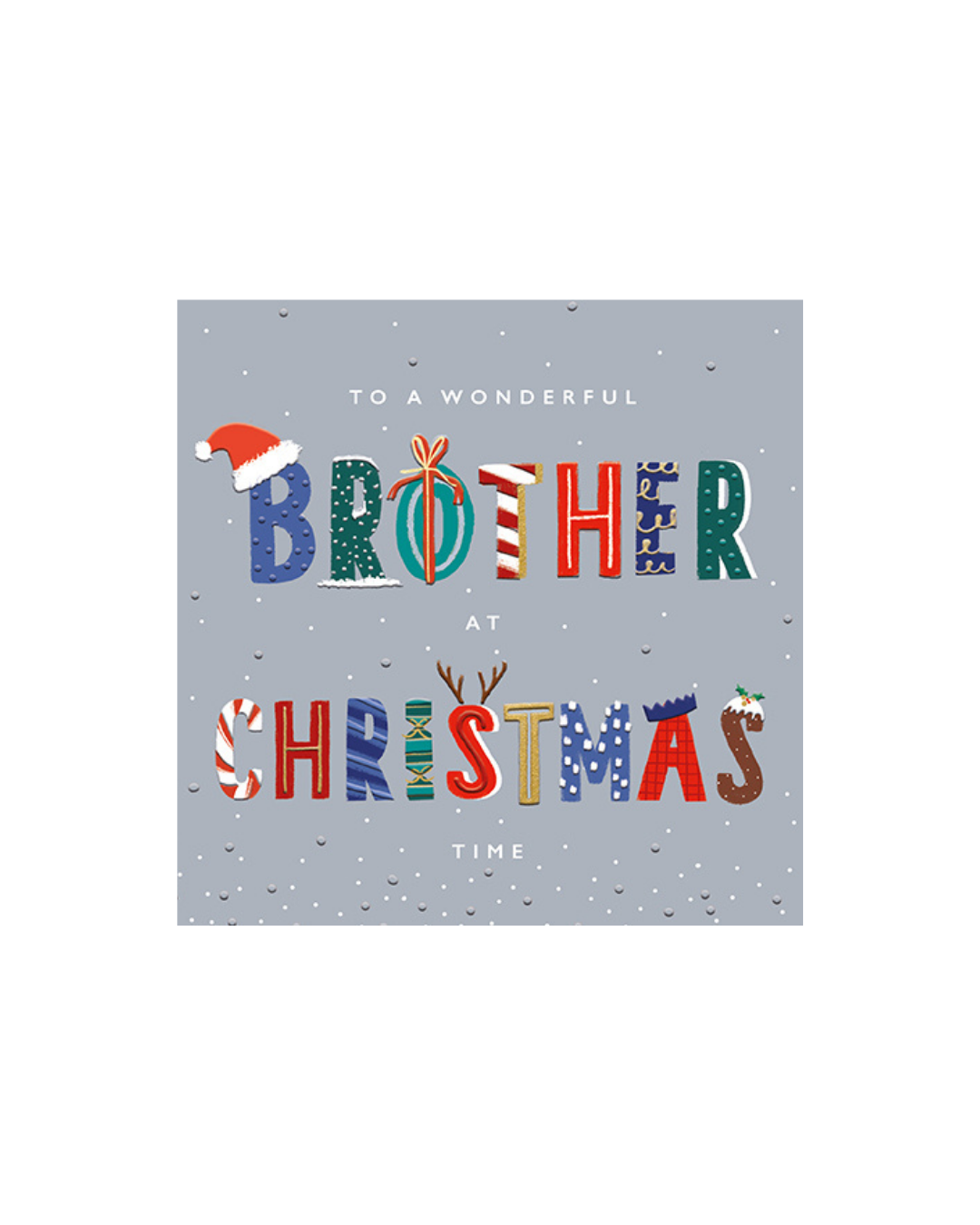 Card Christmas Fun Brother