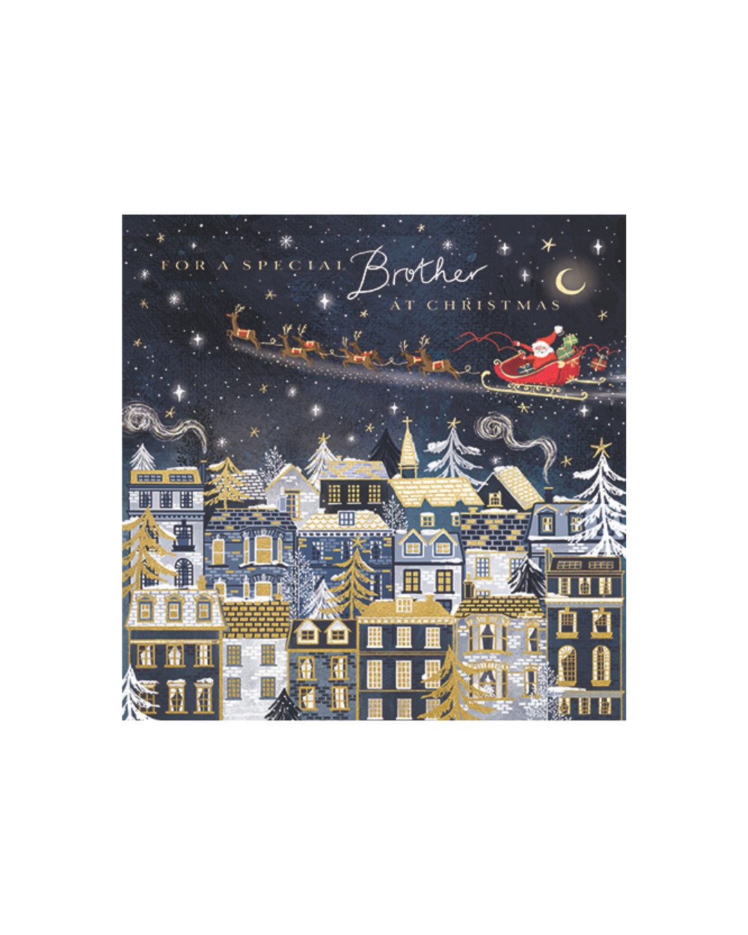 Card Christmas Eve Brother