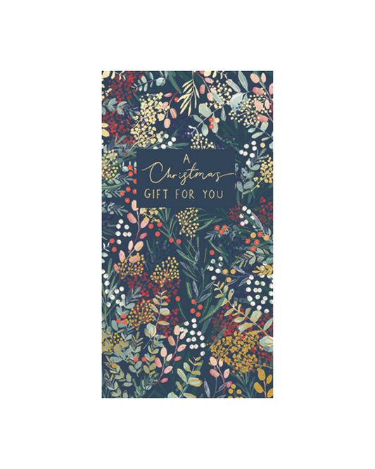 Card Christmas Foliage