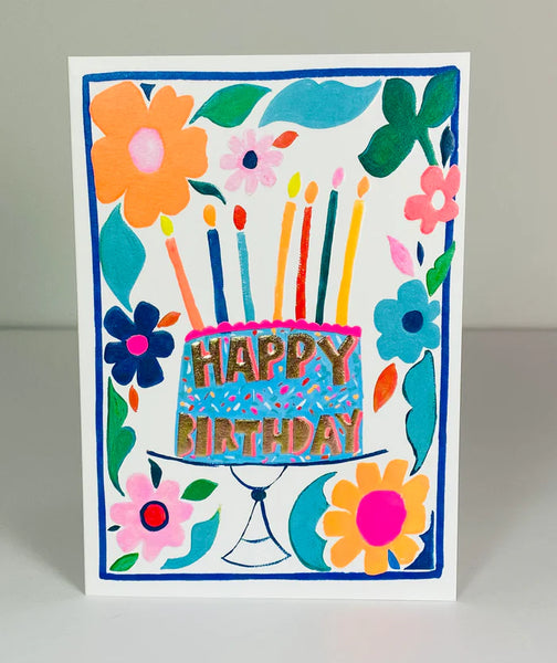 Card Birthday Cake