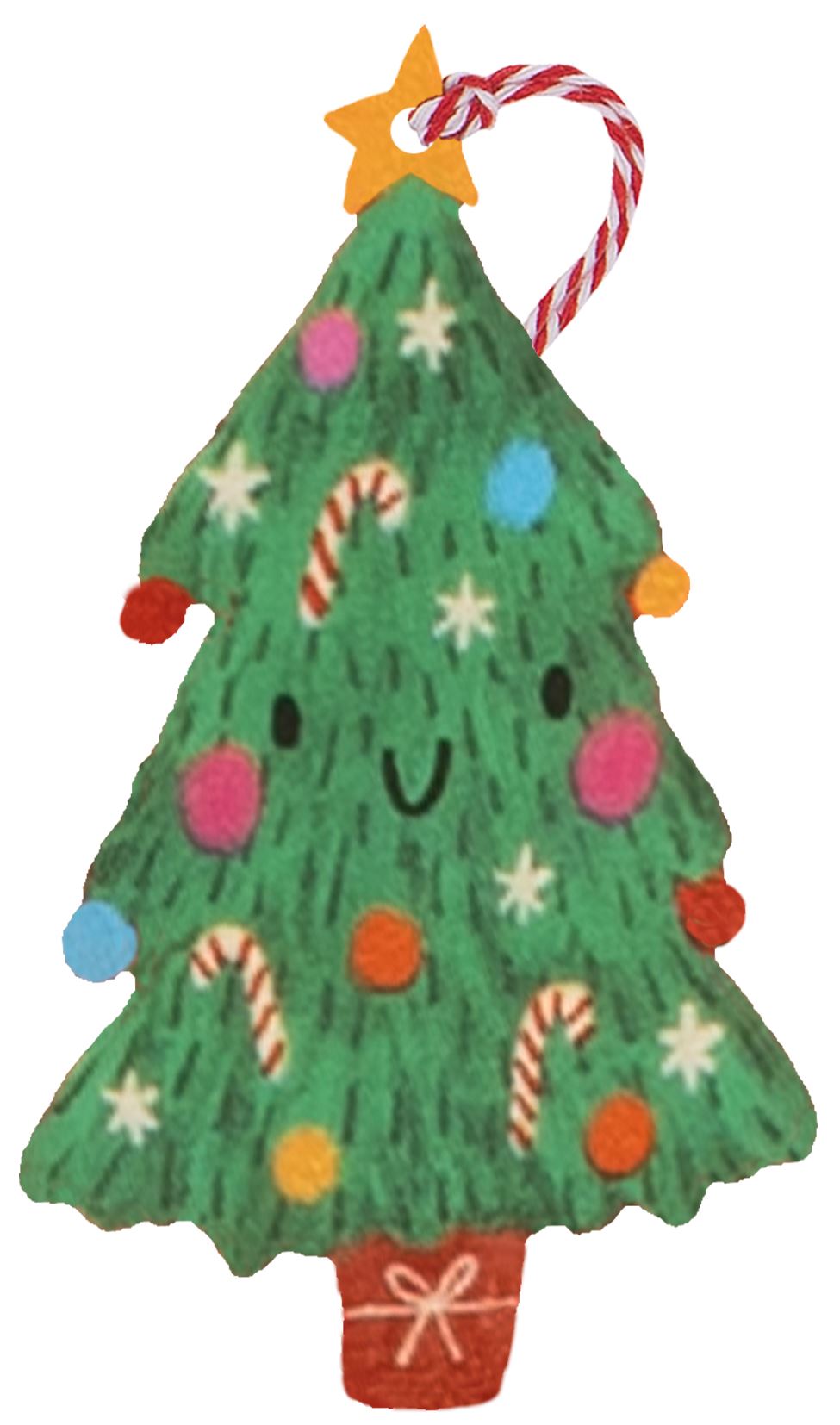 Multipack Tag (6) Terrific Tree