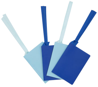 Multi Pack 4 Blue Gift Tags