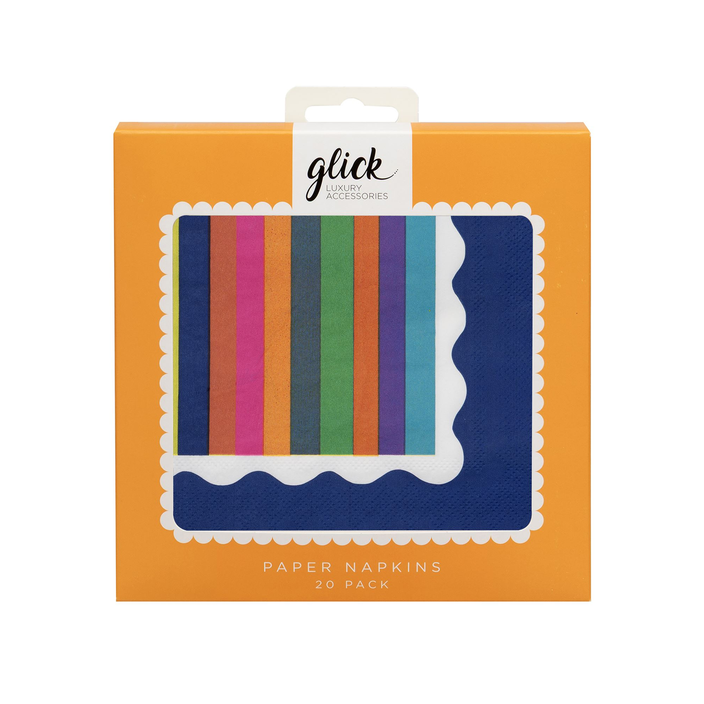 Vibe Stripe Paper Napkins