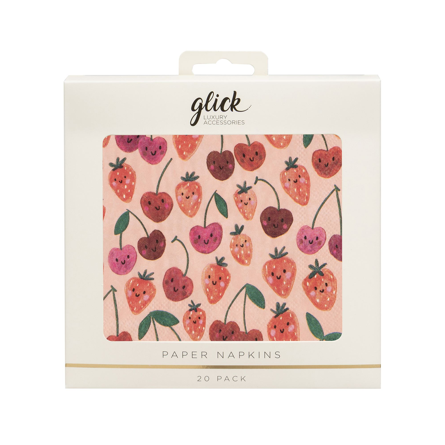 Cherry Strawbs Paper Napkins