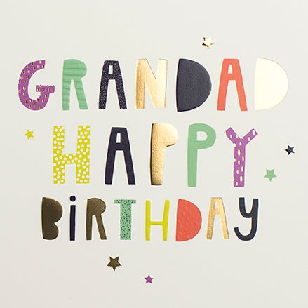 Card Birthday Grandad