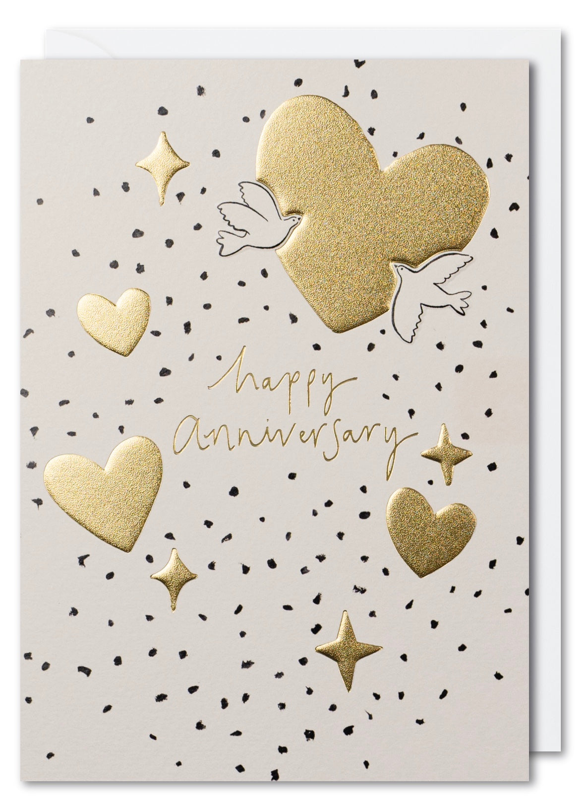 Card Anniversary Love Birds