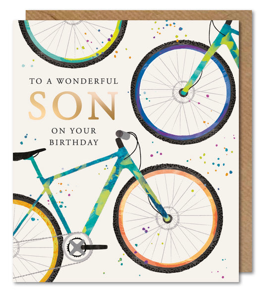 Card Wonderful Son on your Birthday