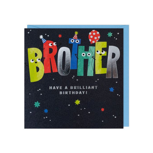 Brother Birthday Card