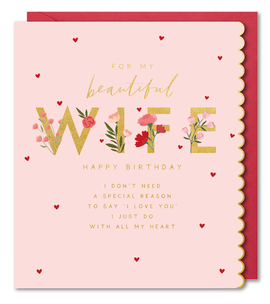 Card Wife Birthday