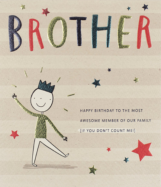 Card Birthday Brother