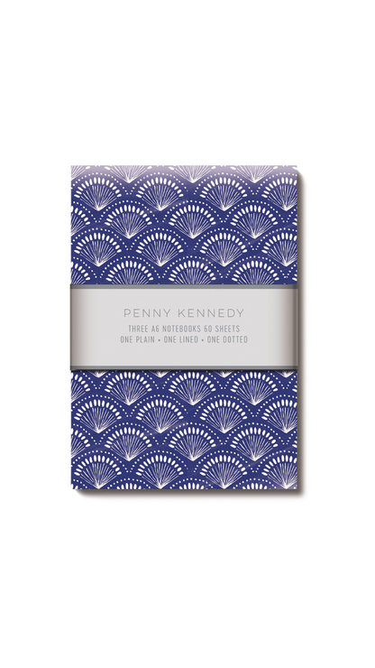 Penny Kennedy A6 Notebook Set – 3 Pack
