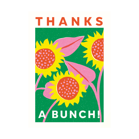 Thanks a Bunch Zesty Greeting Card