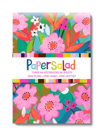 Set of 3 A6 Notebooks