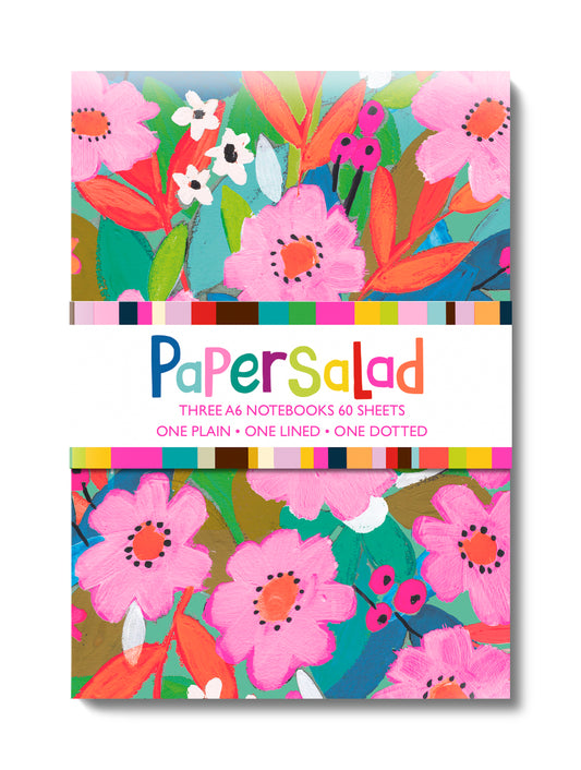 Set of 3 A6 Notebooks
