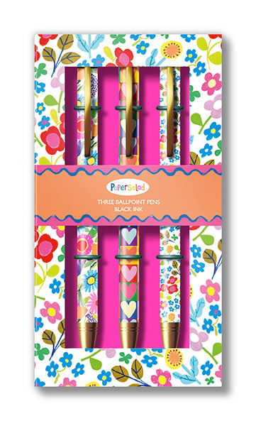 Paper Salad Ballpoint 3 Pen Set