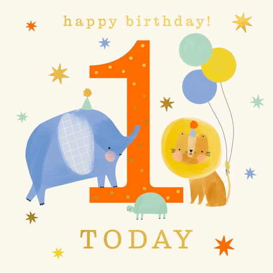 You're One Birthday Card