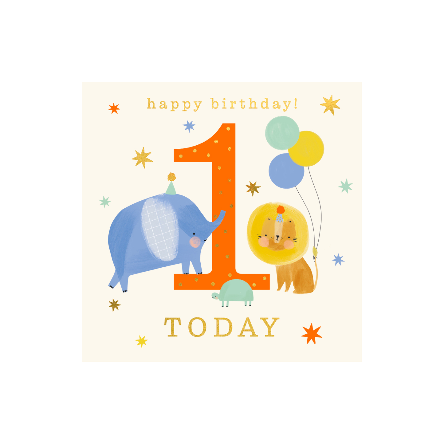 You're One Birthday Card
