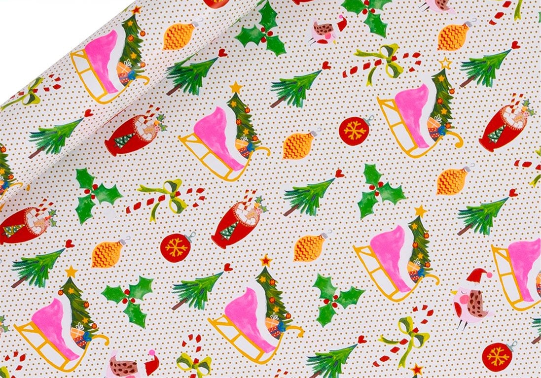 4m Santa, Snowmen & Sleigh - Sleigh
