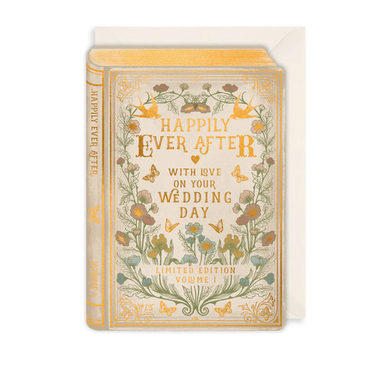 Happily Ever After Wedding Card