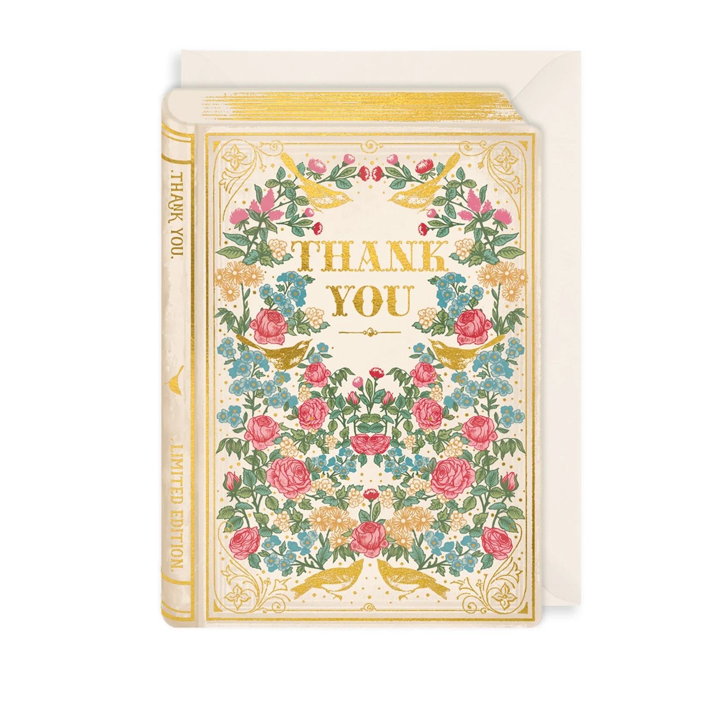 Floral Book Thank You