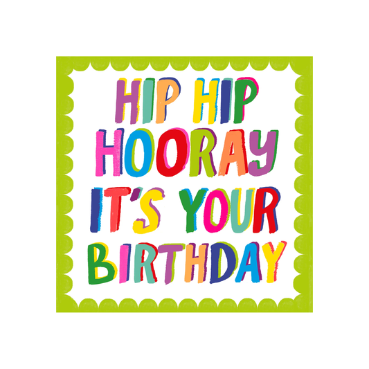 Hip Hip Hooray!