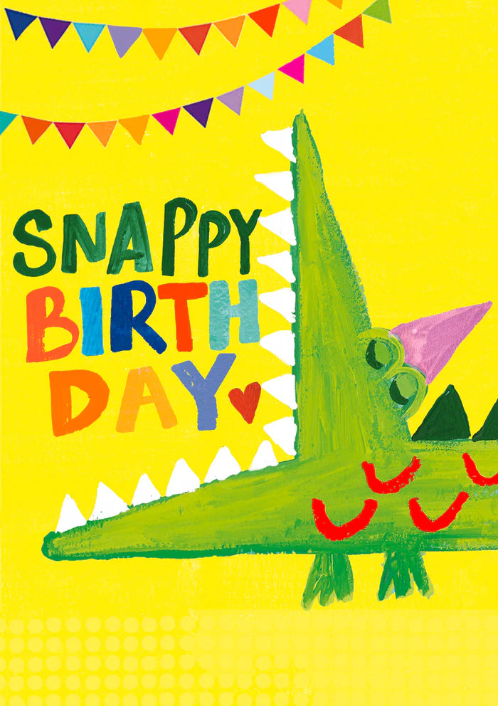 Card Birthday Croc